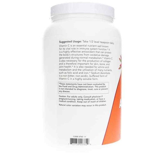 Sodium Ascorbate Powder Buffered, NOW